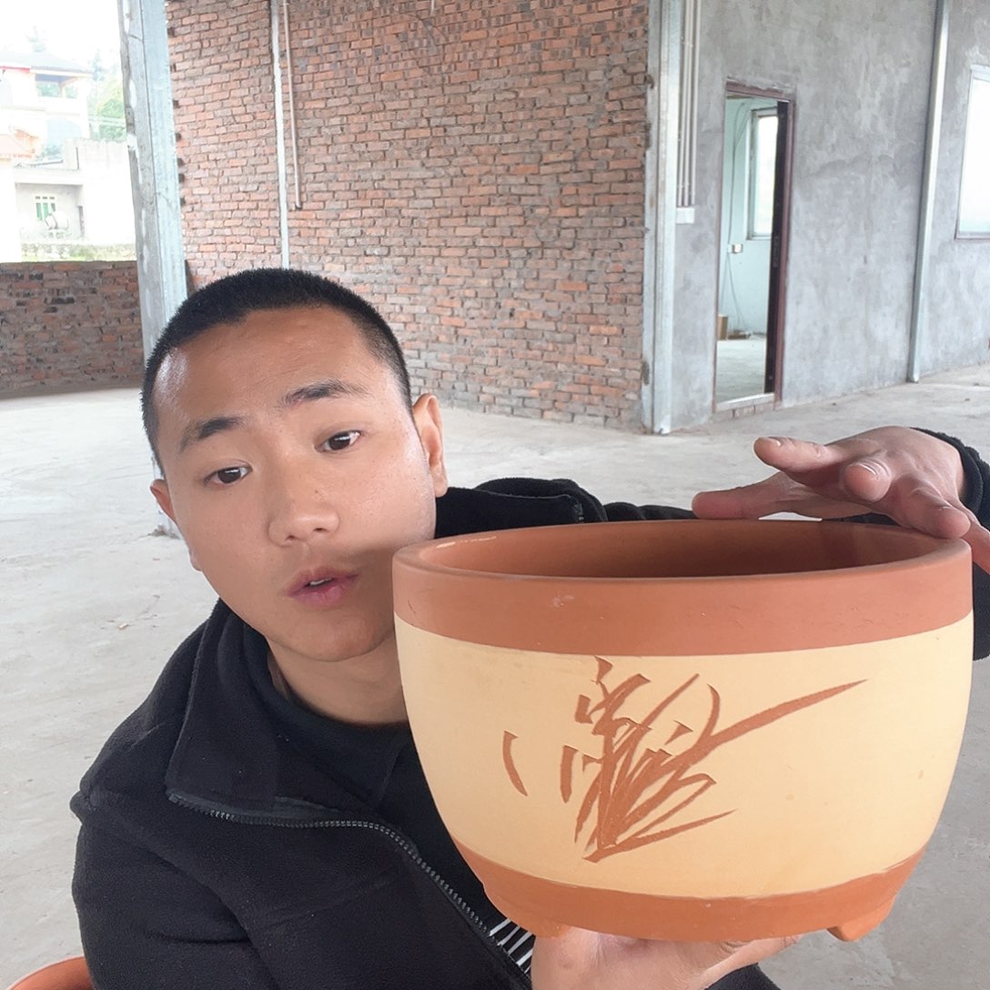 紫砂福如东海之海