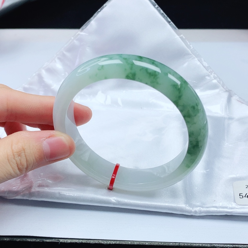 【闪购商品】翡翠手镯未镶嵌天然缅甸a货手镯54+