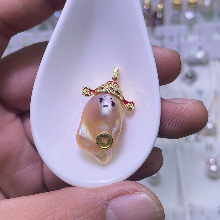 淡水珍珠颈饰未镶嵌12