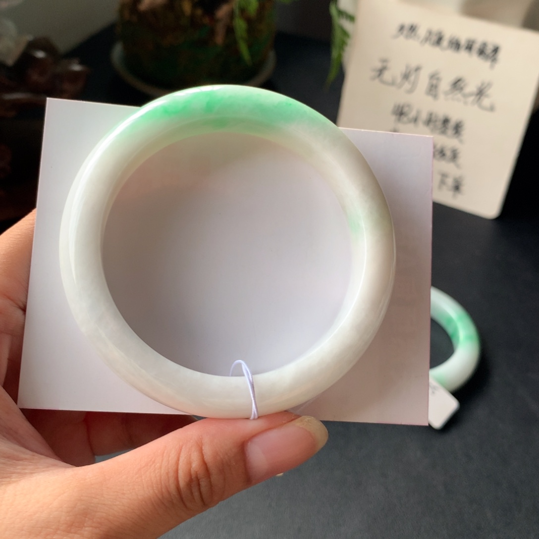 翡翠未镶嵌手镯2号57.8-12-8.6