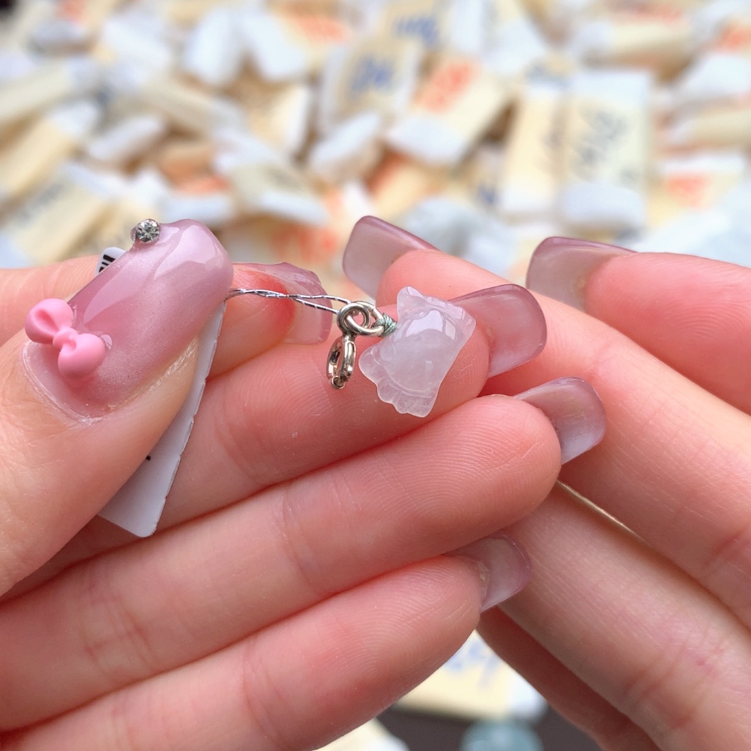 【闪购商品】翡翠挂件银S925镶嵌一