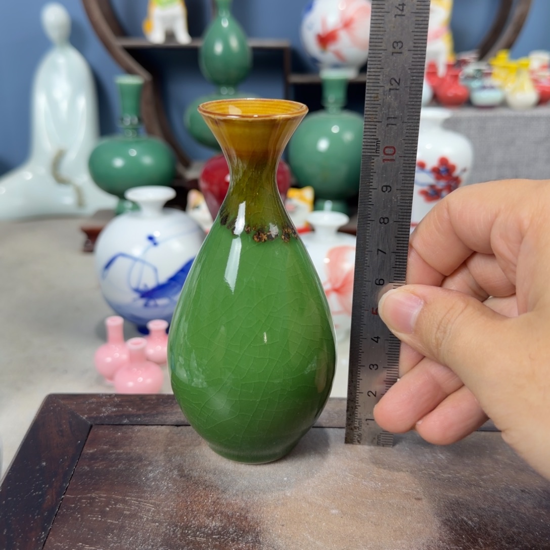 陶瓷手工小花器摆件