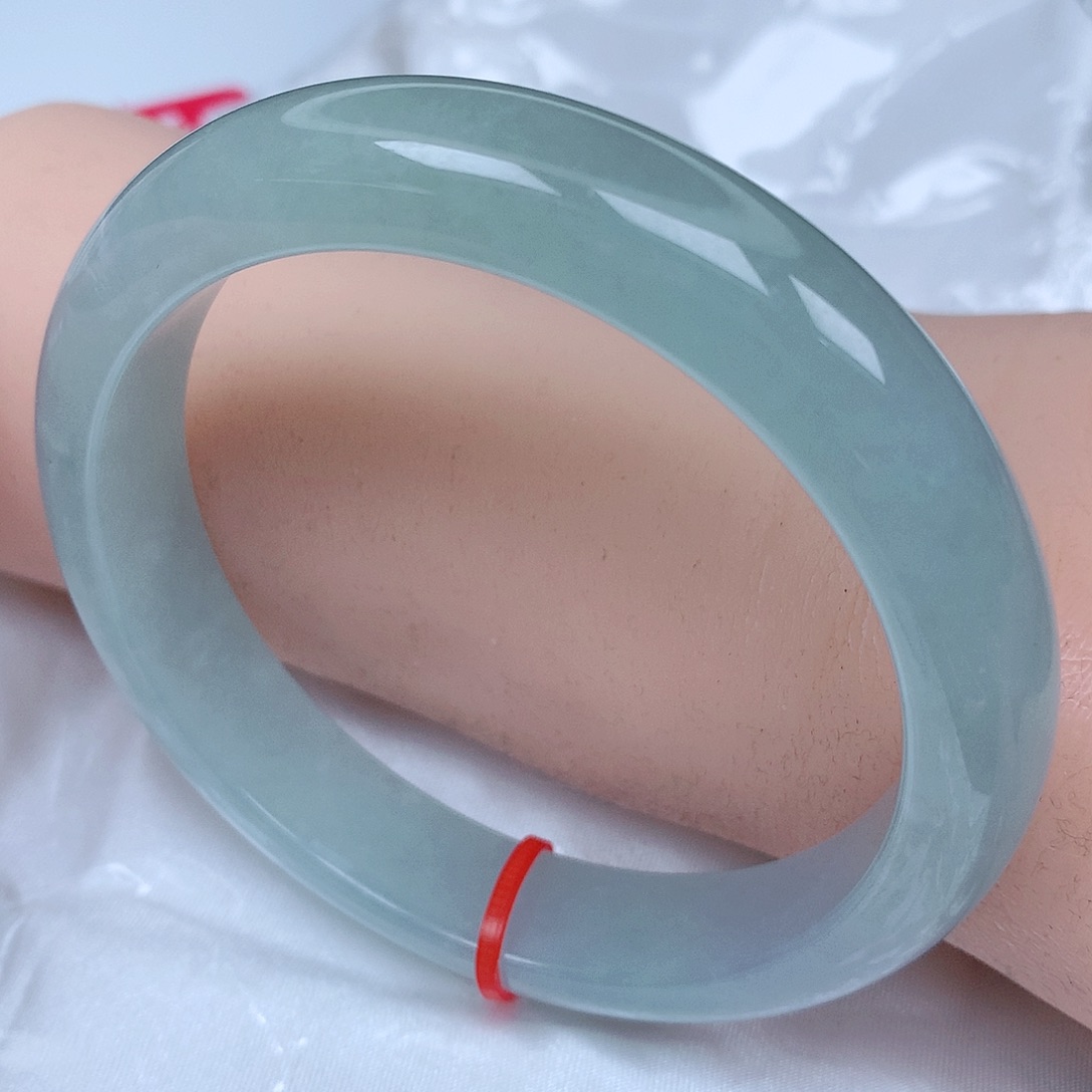 【闪购商品】翡翠未镶嵌手镯小*，59