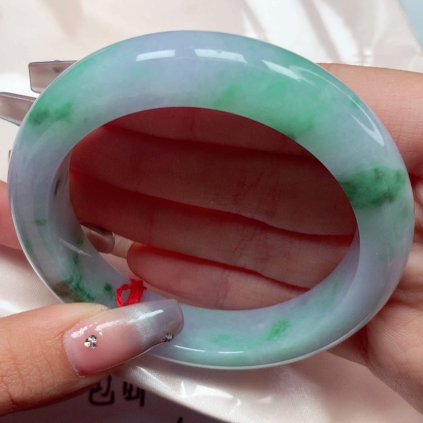 【闪购商品】翡翠手镯未镶嵌56圈