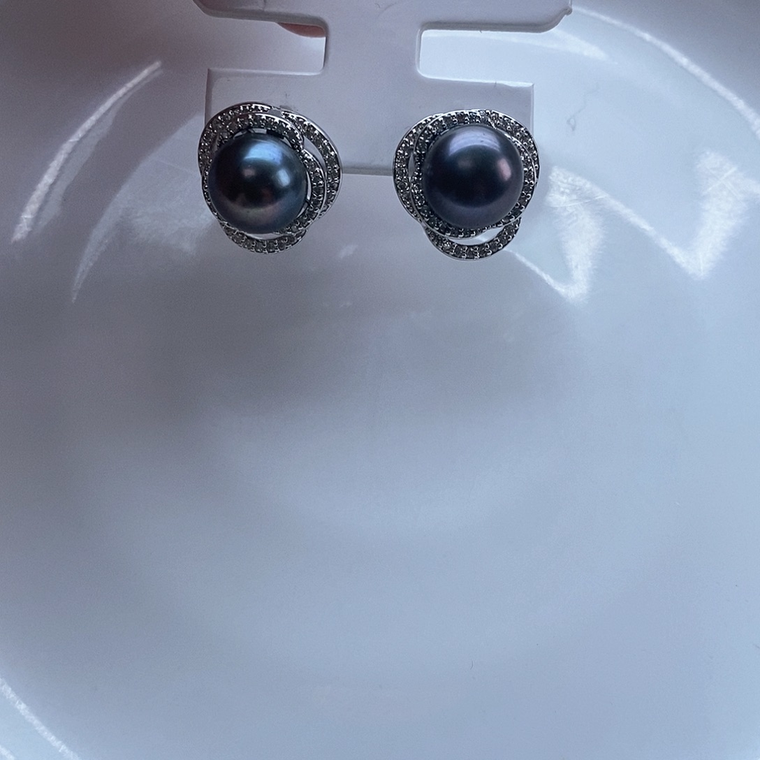 海水珍珠颈饰银S925镶嵌