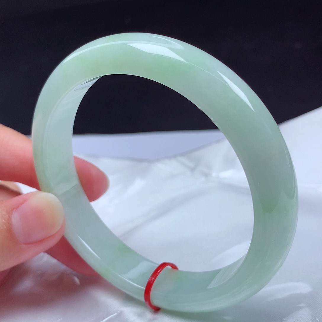 翡翠未镶嵌手镯62圈p600032