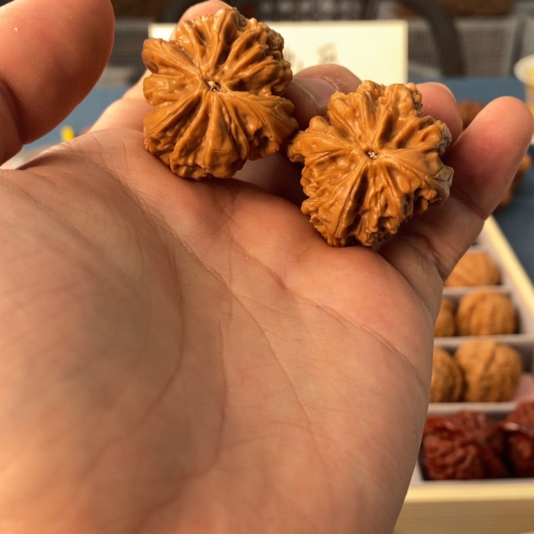 陈***向文玩核桃把件全品暴雪35