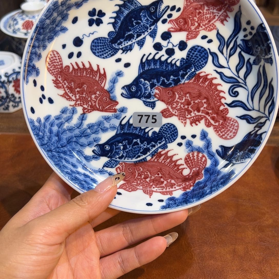 走***站景德镇陶瓷手工手绘775