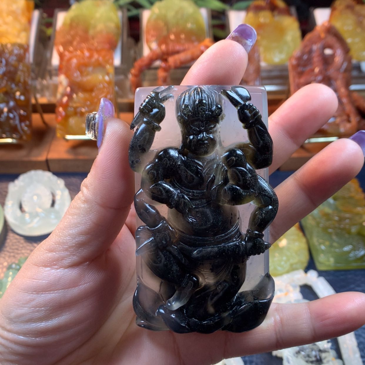 【闪购商品】蛇纹石玉颈饰未镶嵌