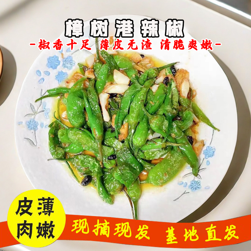 【地标农品】正宗樟树港原种小辣椒原种精选薄皮清香美味软香辣椒原产地直发1-5斤