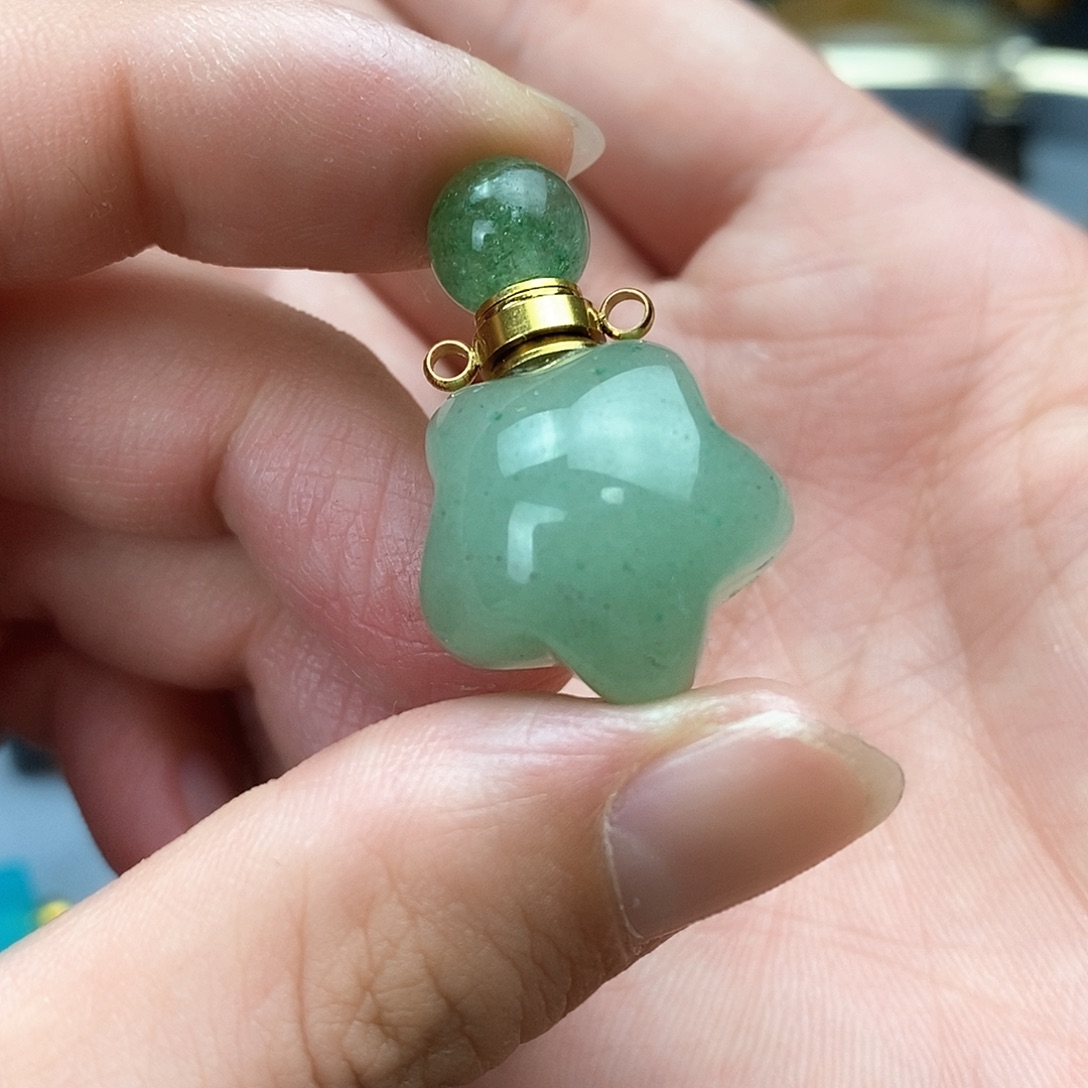 查罗石颈饰合金天然