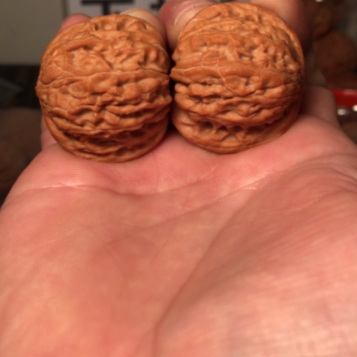 【闪购商品】文玩核桃把件宋*宇磨盘36