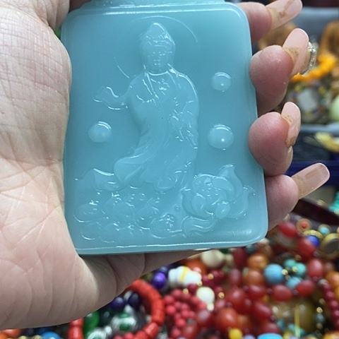 翡翠挂件未镶嵌1223354459888888888