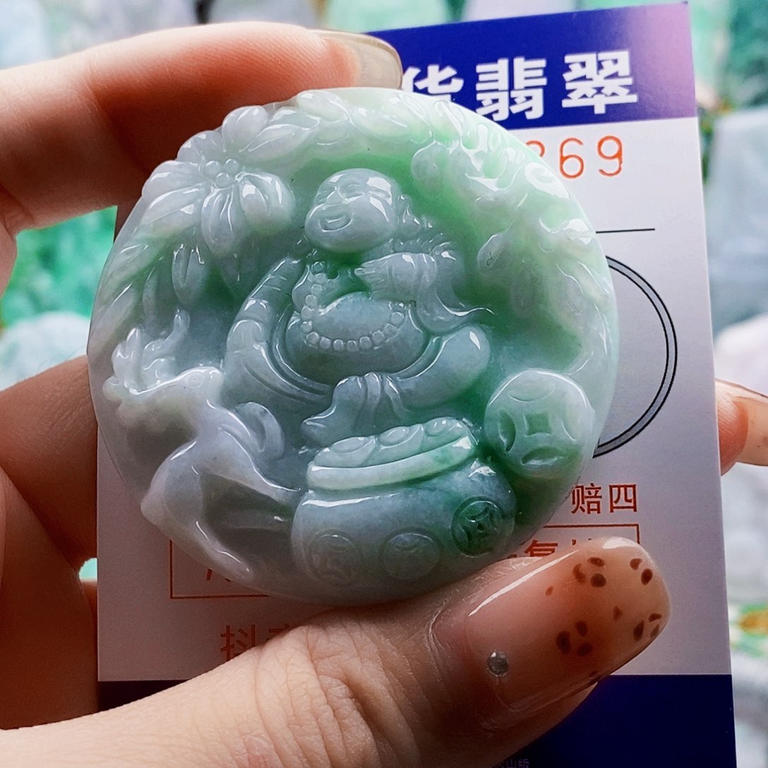 吊坠(不含链)未镶嵌翡翠s****i