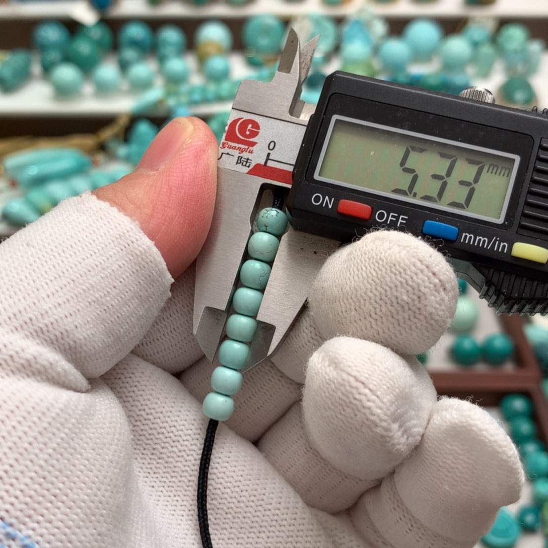 绿松石未镶嵌散珠