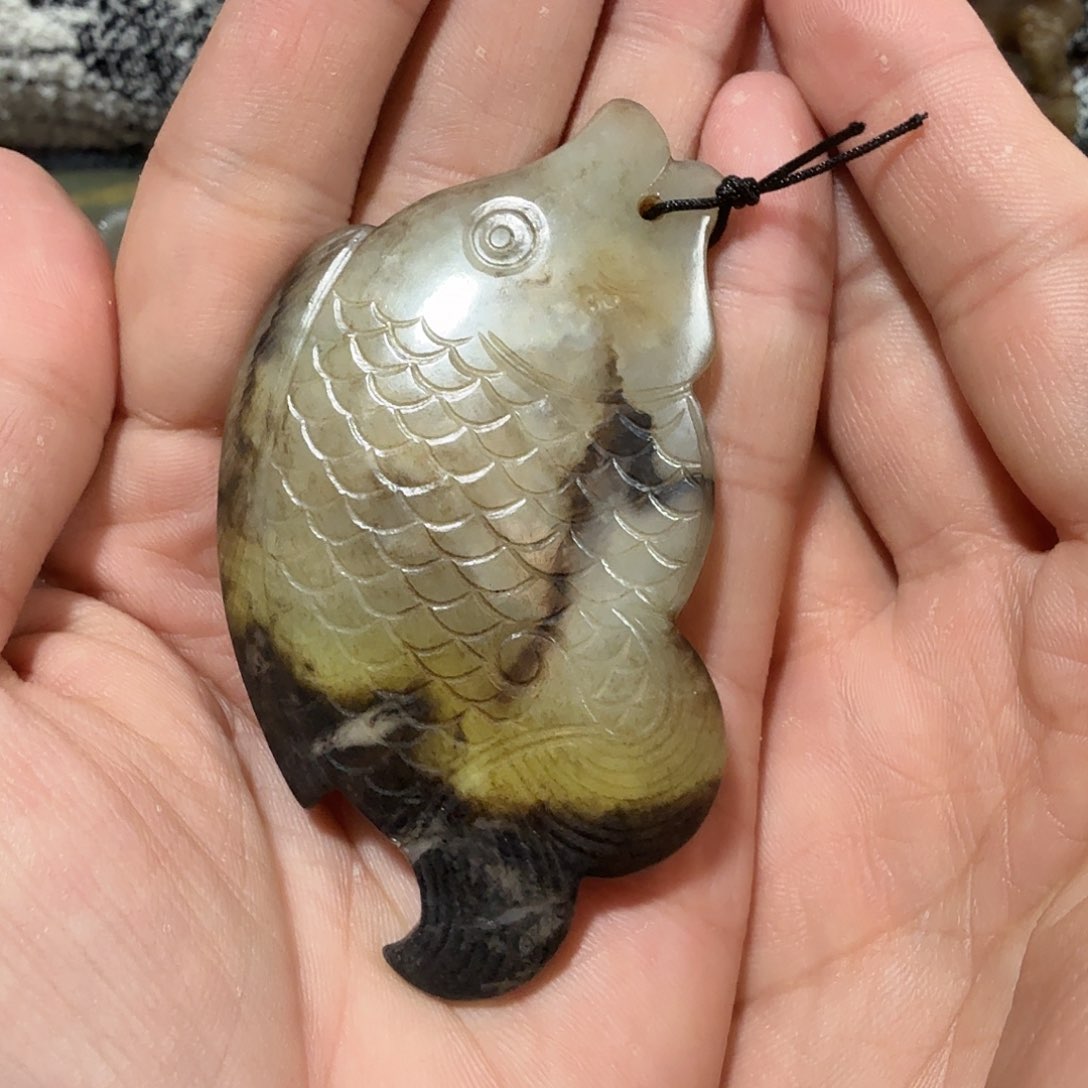 和田玉挂件未镶嵌