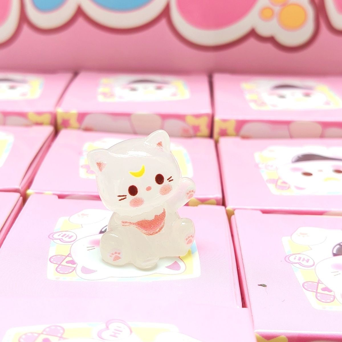 【老粉连接】-30新人拍无效萌猫手册系列可爱萌粒手办摆件礼物