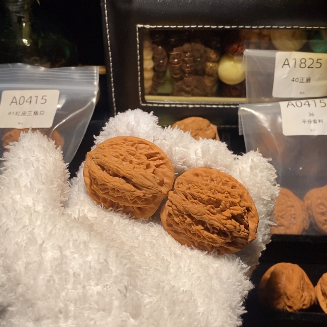 文玩核桃吊坠39全品麦穗虎头