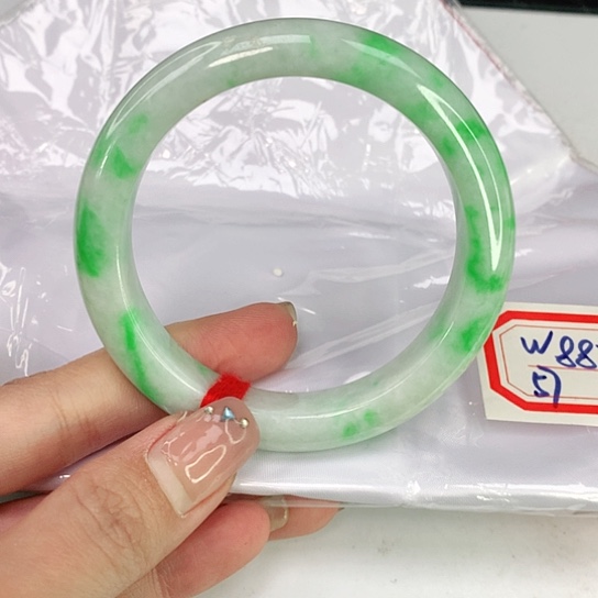 翡翠手镯未镶嵌天然翡翠A货1065