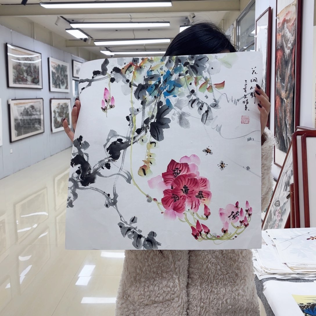 国画国画作品集一个