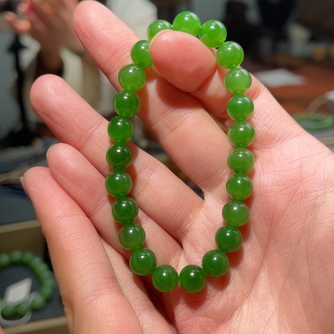 和田玉手链未镶嵌