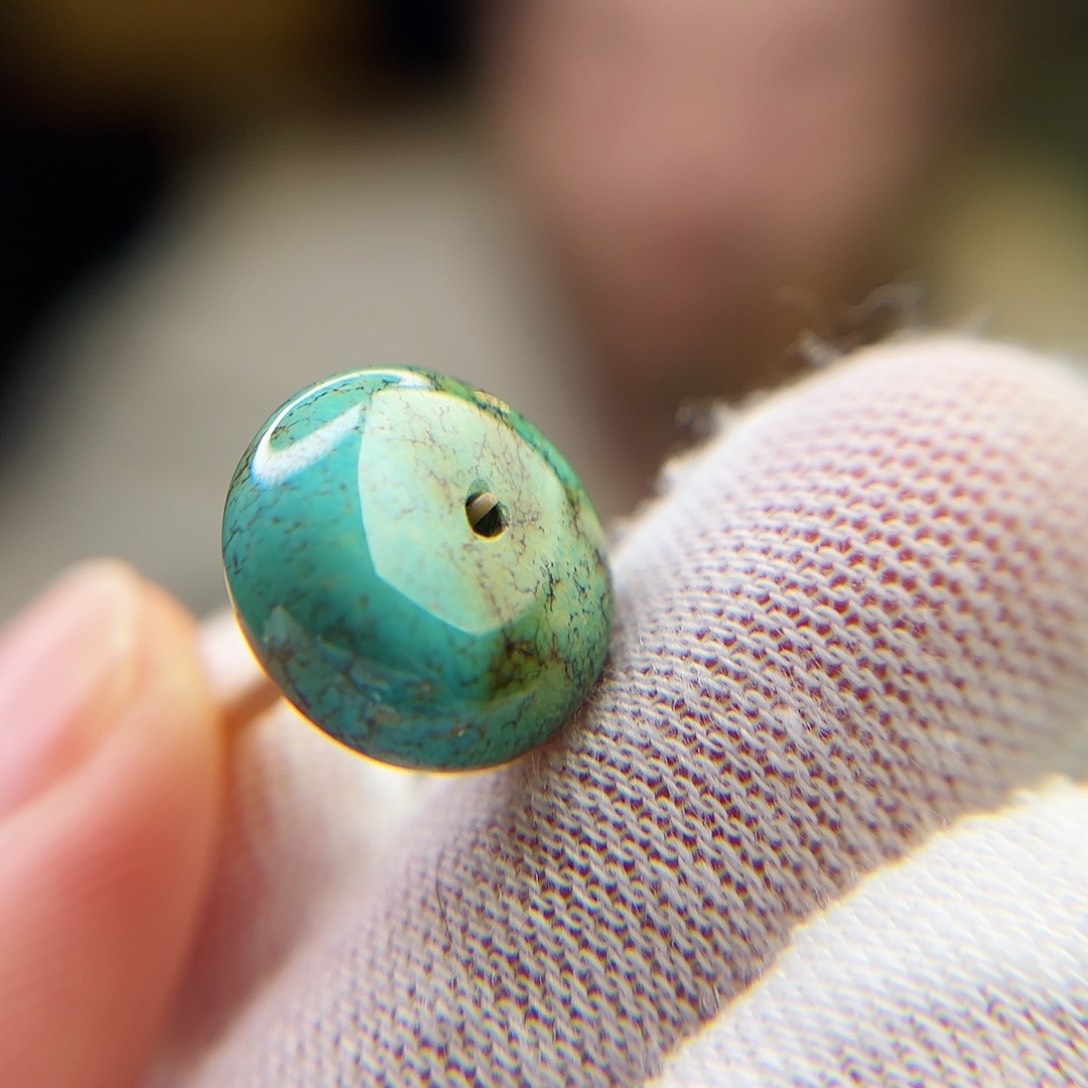 绿松石珠宝奇石未镶嵌14.3