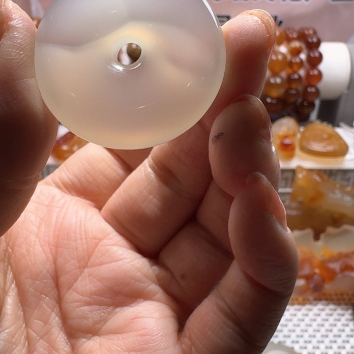 玛瑙/玉髓颈饰未镶嵌桥7