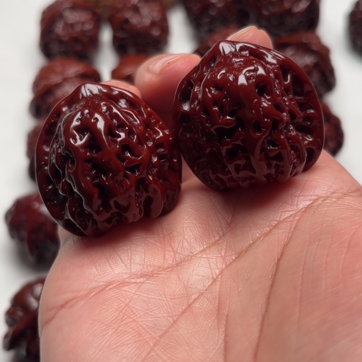 文玩核桃吊坠老星星