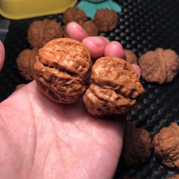 文玩核桃把件别****腿四开