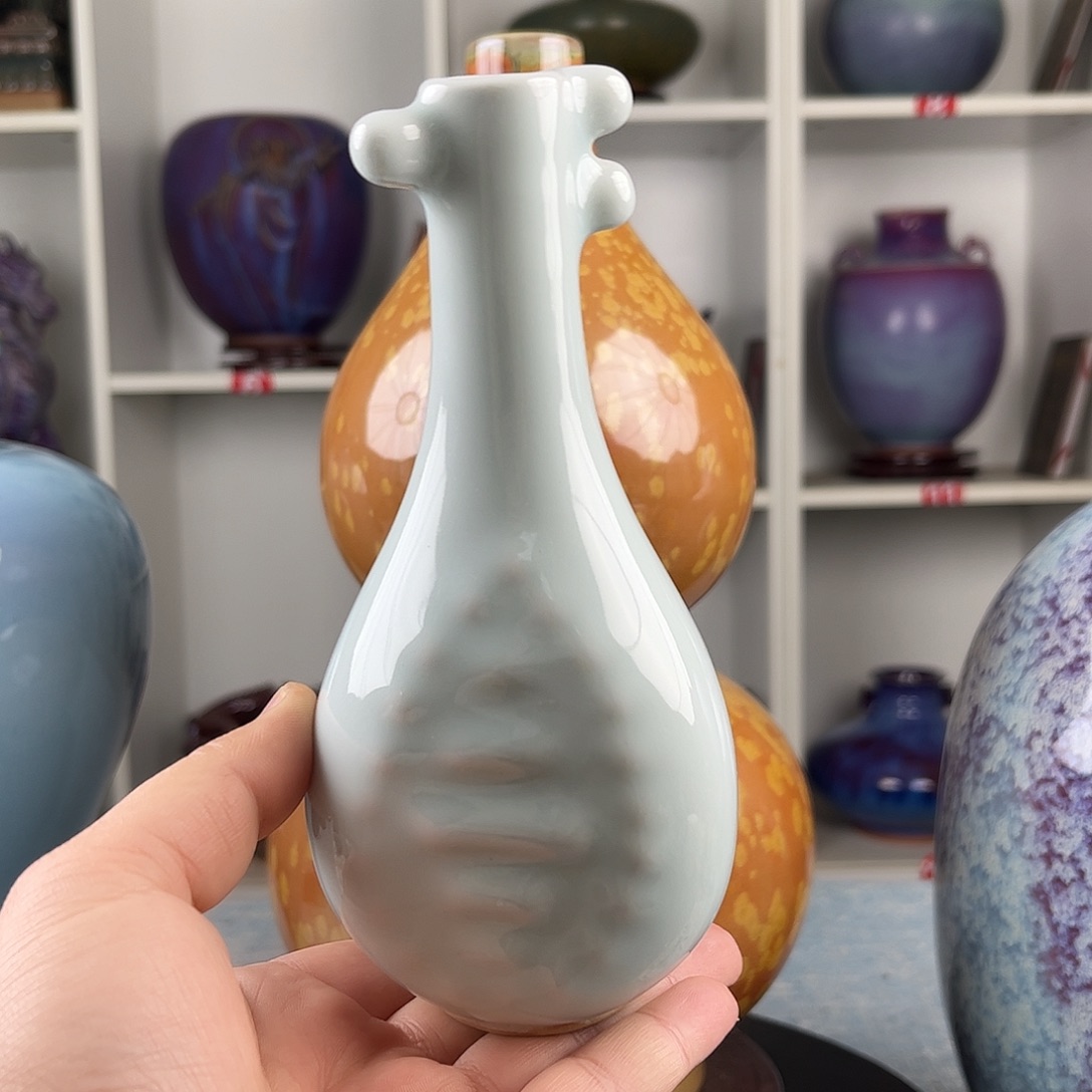 瓷片摆件……花器知音。