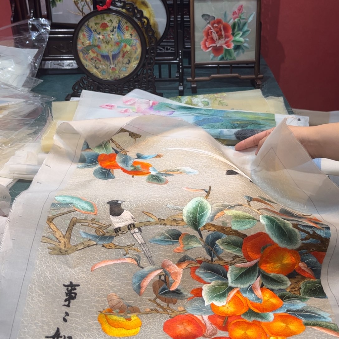 C***g织绣纯手工打造全网最高性价比的