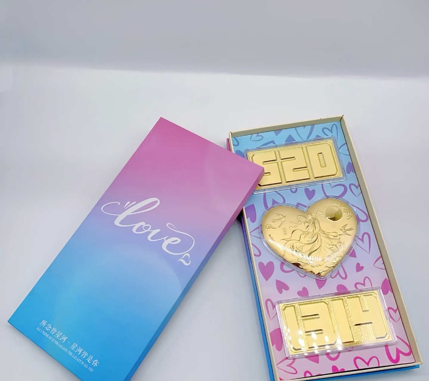 金999告白礼物公主请发财女神节520创意甜蜜惊喜情侣礼物