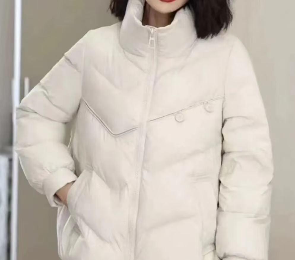 女常规中国风短款母亲洋气纯色休闲潮流女士