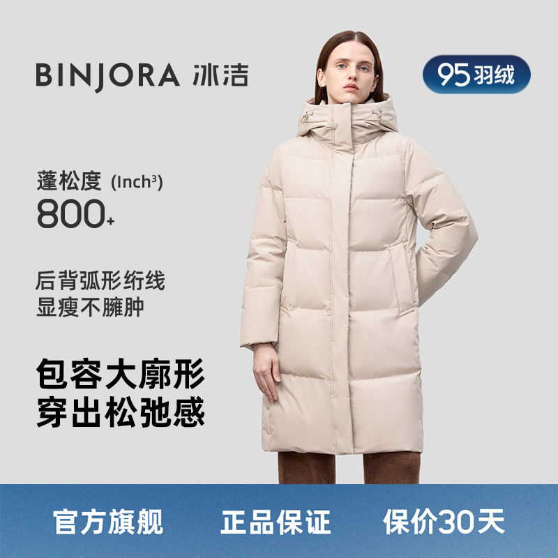 【冬日暖出型】冰洁长款羽绒服25年保暖时尚DB80