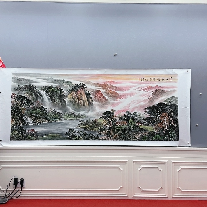 国画书法作品多次参加