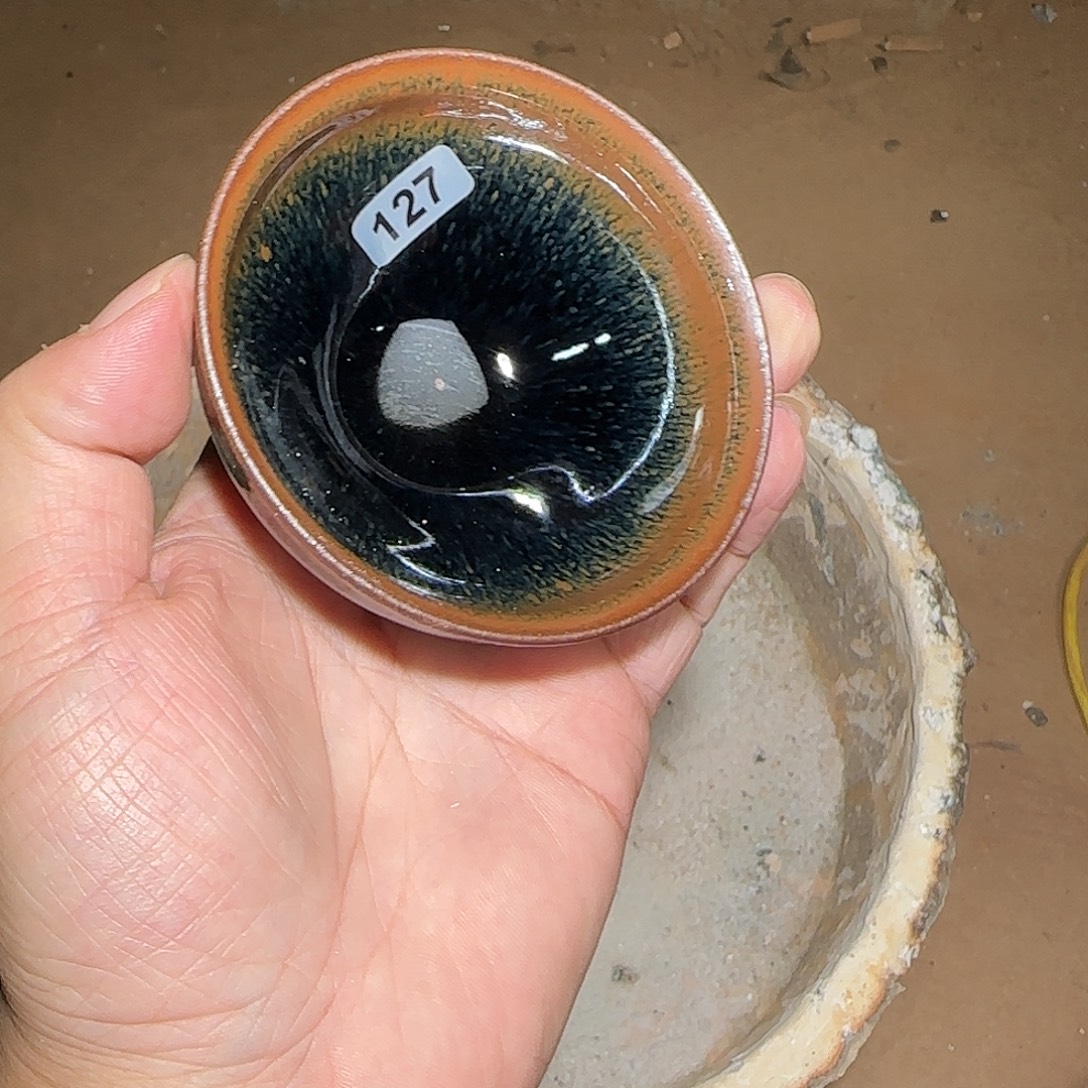 茶盏焦源柴烧自然还原127