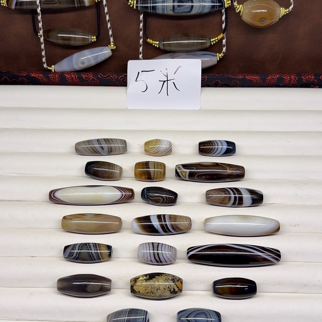 大****玛瑙/玉髓未镶嵌颈饰