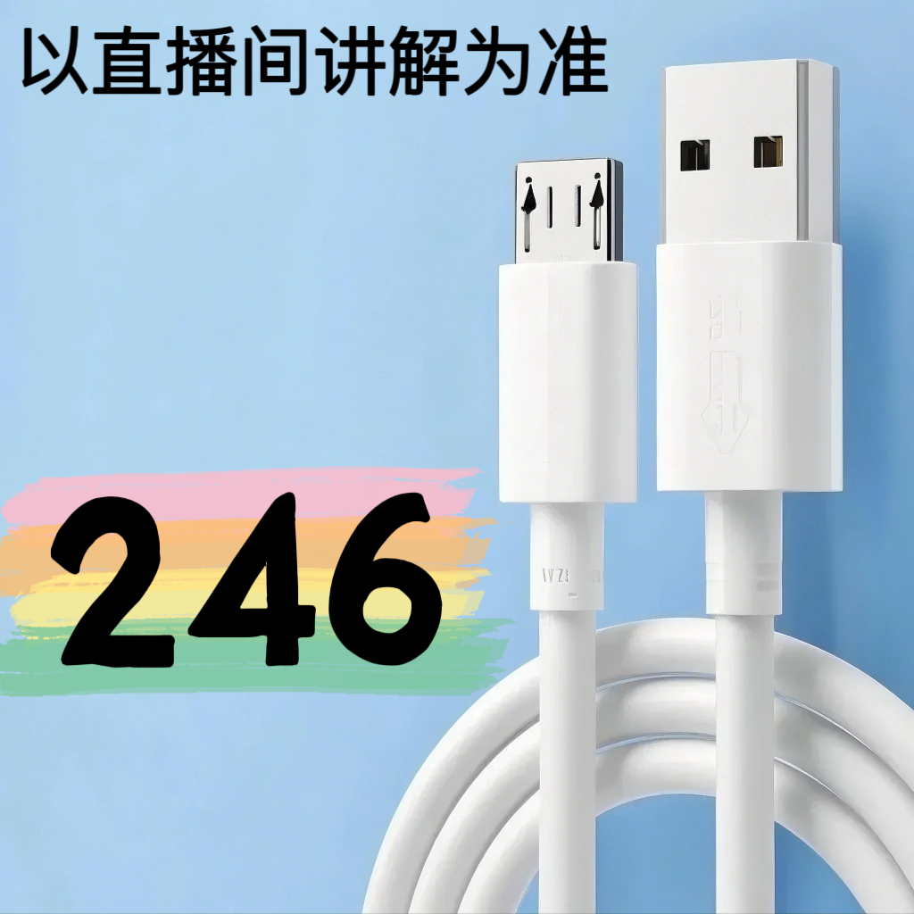 9新  【246号】数据线-以直播间讲解为准