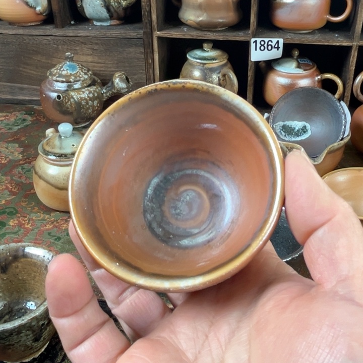 壶柴烧茶器主人杯子