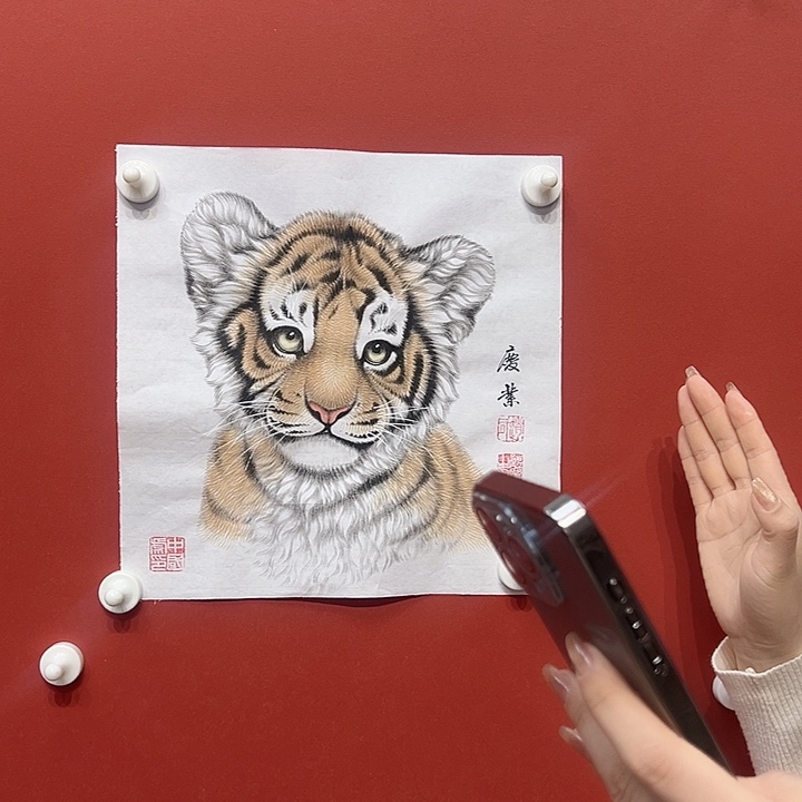 国画赵庆业老师国画作品月
