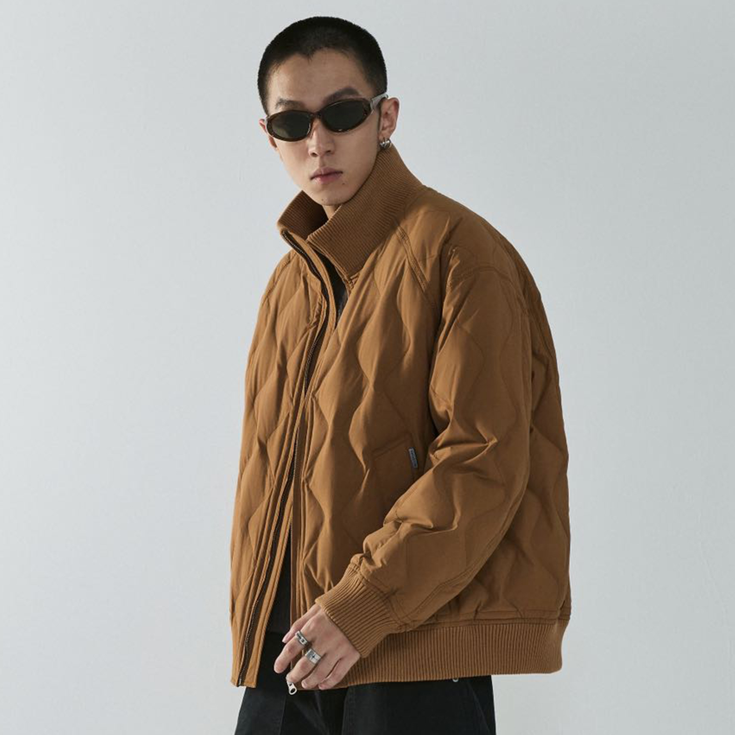 98273羽绒服男短款2025秋冬季新款运动休闲薄款保暖外套