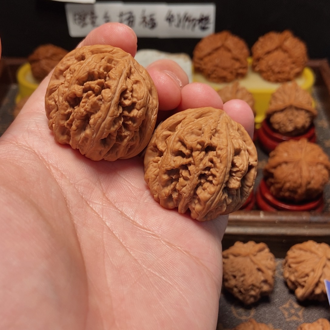 吊坠文玩核桃粗筋40尺185