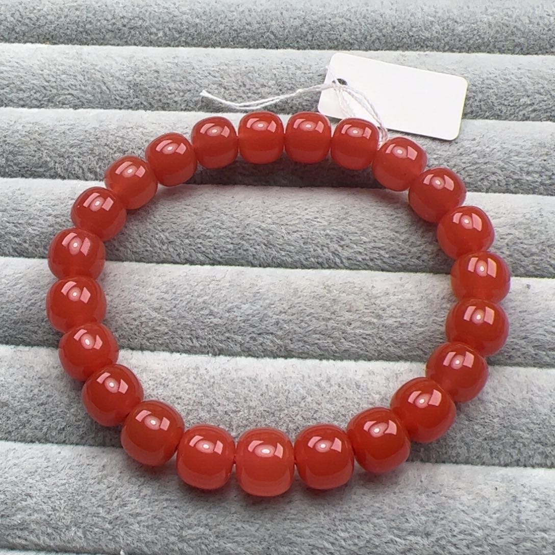 南红玛瑙老型9mm未镶嵌