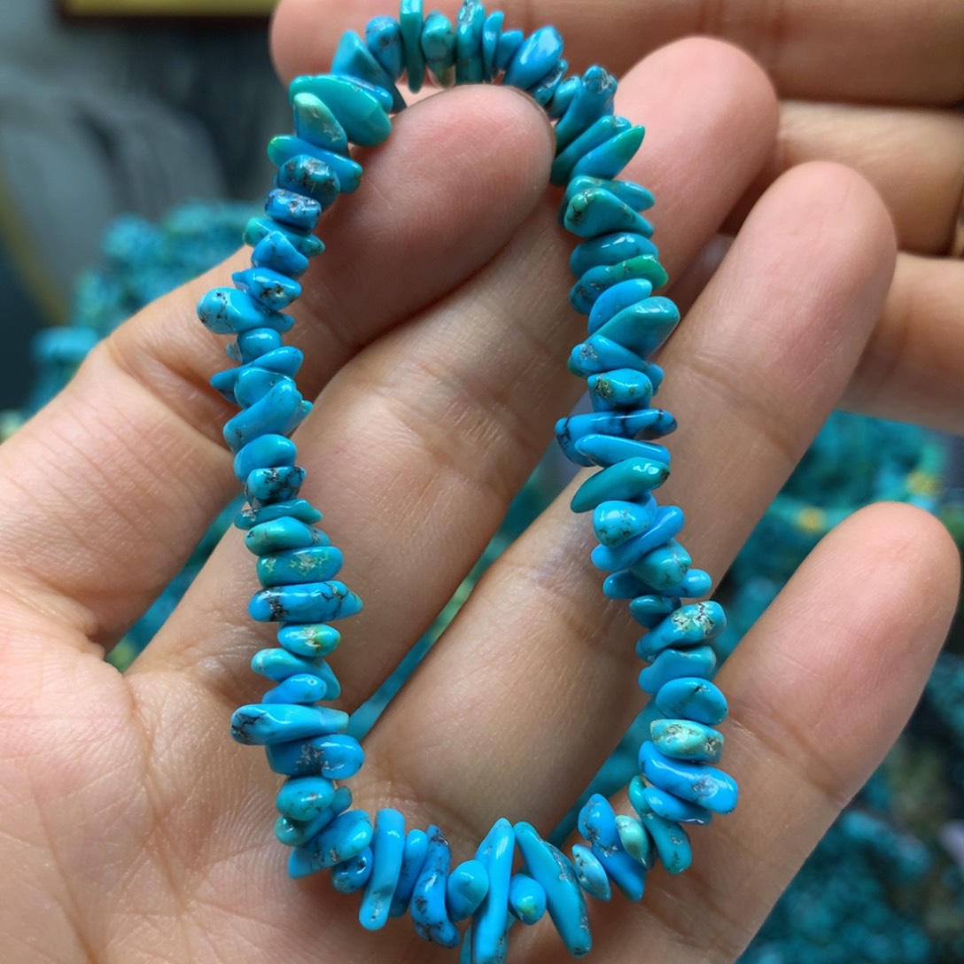 绿松石手串未镶嵌