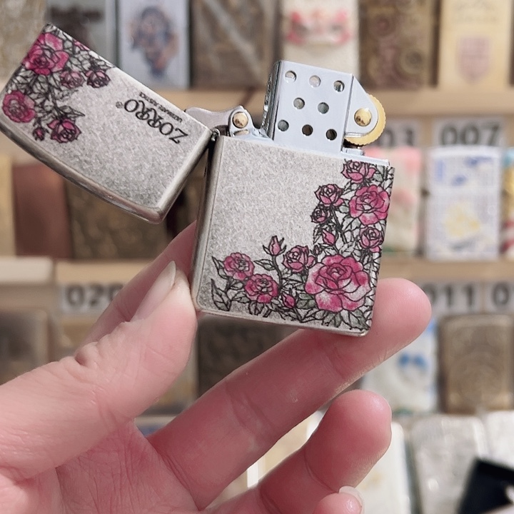 佐罗902古银玫瑰花园外壳+1个四代盾卡机芯