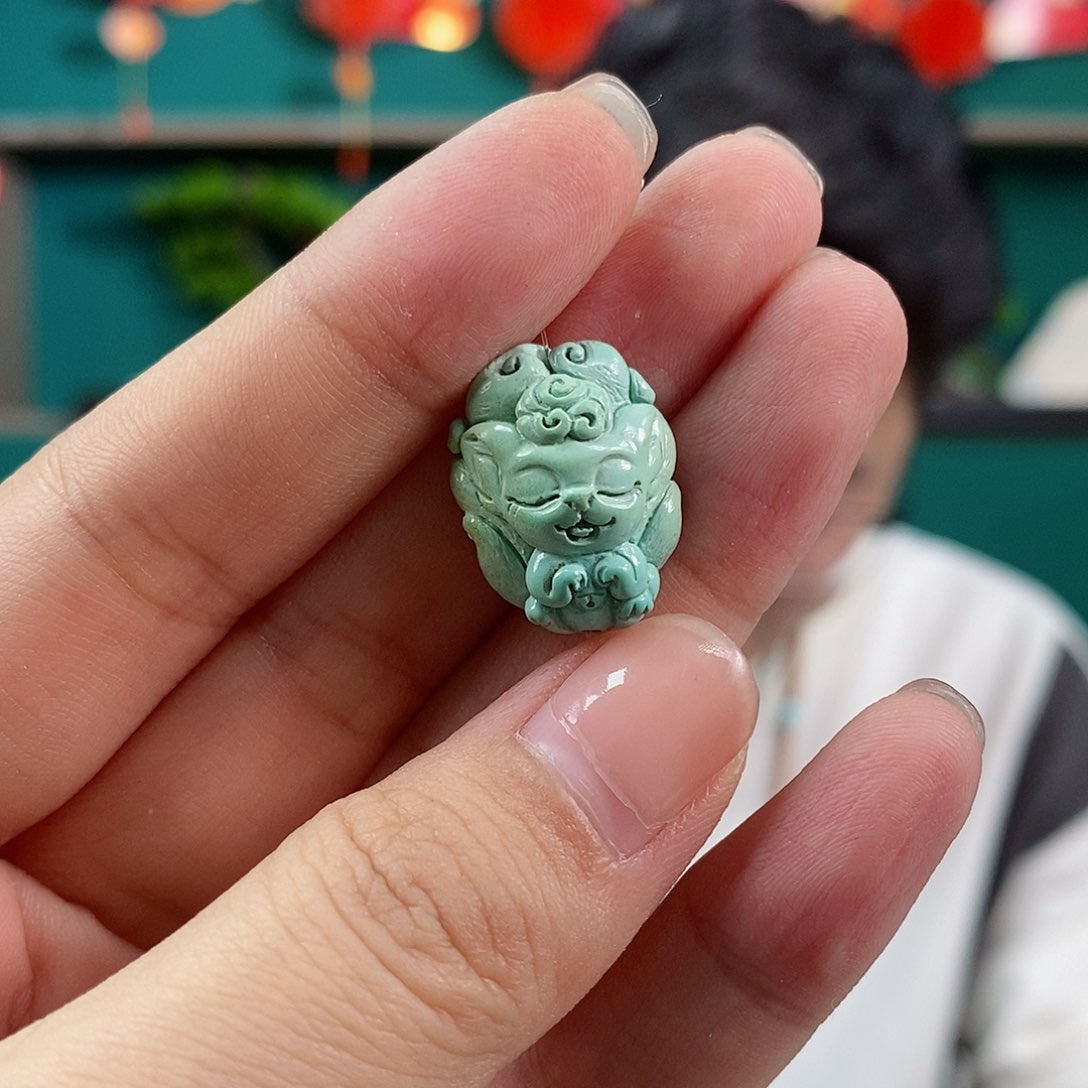 绿松石珠宝奇石未镶嵌
