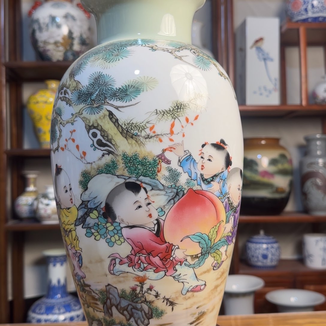 瓶高度36厘米肚径20厘米