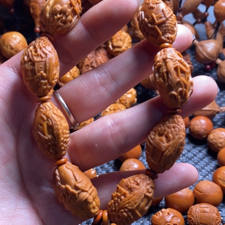 吊坠橄榄核风景园林