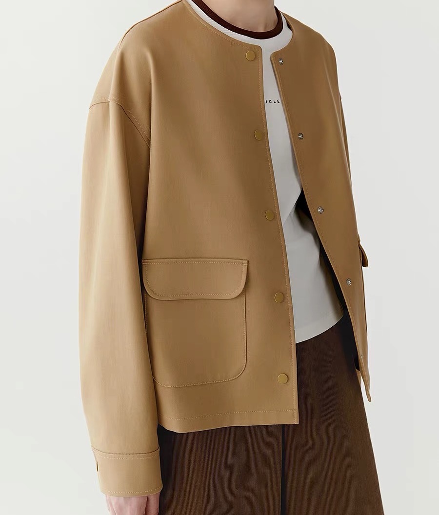 F1121【禾 订单】 2025春季斜纹外套