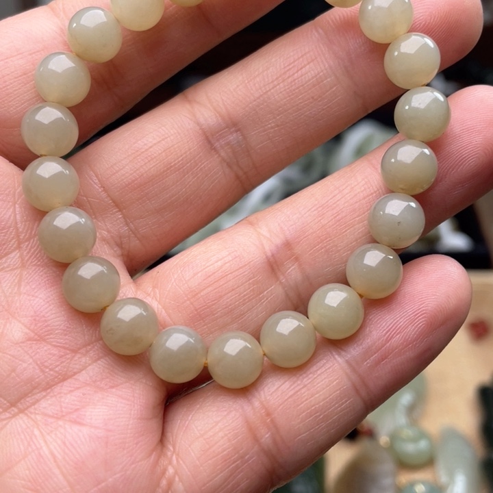 和田玉手链未镶嵌